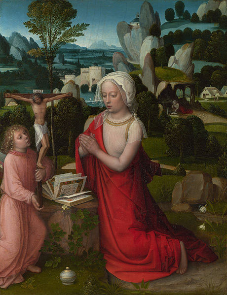 The Magdalen in a Landscape